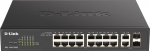 D-Link DGS 1100-18PV2 - Switch - Smart - 16 x 10/100/1000 (PoE+)