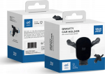 Bluestar BLUE STAR Black Mirror gravity car mount for grille, black