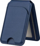 Jabees Magnetic Wallet Magsafe For Phone Na 4 Card Lock Rfid + Podstawka / Magwallet Secure Navy Blue