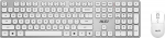 MSI FORGE K210 Combo White DE Keyboard and mouse Combo, wireless