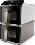 Philips Ovi Stacked Dual Basket 4000 NA462/80 black and gold