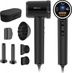 Cecotec Hair Dryer | DryGlam Waves i-Sensor Pro | 1600 W | Number of temperature settings 4 | Ionic function | Black | Diffuser nozzle