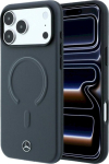 Mercedes-Benz Mercedes Leather 3D MagSafe for iPhone 18 Pro Max / 17 Pro Max / antracite
