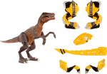 MGA Disney: Armorsaurs - Yellow Raptor Armor-Up Dinosaur (552284)