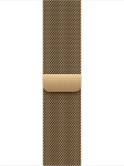Apple Milanese bracelet in the color of vivid gold for the case 40 mm