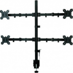 ART Uchwyt do 4 monitors LED/LCD 13-27" L-04N