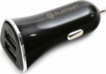 Platinet autolaadija + kaabel 2xUSB 3400mA, must (43719)