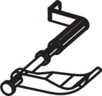 Lexmark 40X7124 SVC Flag - Original Bin-Full Sensor Lever for C79x, CS79x, X79x Serie