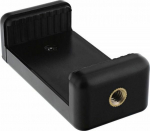 InLine InLine&reg; Universal Mobile Phone Mount for Selfie Stick Tripods black (48090H) - 48090H