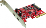 ROLINE USB-Adapter - PCIe x4 Low-Profile