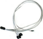 Microchip Technology Microchip Adaptec - Internes SAS-Kabel - with Sidebands - SAS 6Gbit/s - 4-Lane - SATA (W)