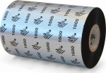 Zebra Wax Ribbon, 110mmx450m,1600, Economy Wax, 25mm core