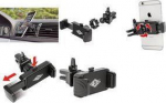WEDO Smartphone Halter Clip-it for KFZ with clamp holder black