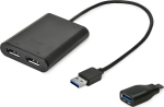i-tec USB-C Dual Display Port Video Adapter 2x Display Port 4K Ultra HD Compatible z Thunderbolt3 - adapter i-tec USB-C - 2x DisplayPort