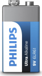 Patarei Philips 6LR61E 9 V Ultra Alkaline