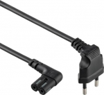 CABLE POWER EU 1M/ANGLED PC-184L GEMBIRD