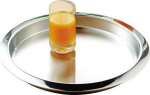 Esmeyer Serving Tray VENGA 35cm round stainless steel