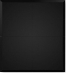 SMS Smart Media Solutions SMS SmartTrim L - Befestigungskit (Trim panel) - f&uuml;r 2x4 Videowand - Schwarz, RAL 9005 - screen size: 139.7 cm (55")