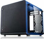 Raijintek METIS EVO TG Mini-ITX case, Tempered Glass - blue