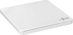 H.L Data Storage | Ultra Slim Portable DVD-Writer | GP60NW60 | Interface USB 2.0 | DVD&plusmn;R/RW | CD read speed 24 x | CD write speed 24 x | White | Desktop/Notebook
