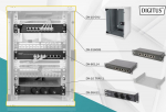 Digitus DN-10-06U-B cabinet - 6U