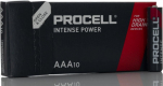 Patareid Duracell ProCell Intense AAA/LR03 10-pakk, suure voolutarbega seadmetele
