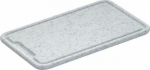 Zassenhaus Carving Board Plastic Light Grey 36x23x1.5cm