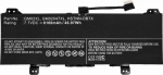 CoreParts Laptop Battery for HP 47.30Wh, 7.7V 6150mAh 47WH 7.7V Li-Pol