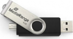 MediaRange USB-Stick 32 GB USB combo with Micro USB