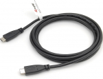 Equip Kabel USB-C2.0->C 3A PD60W St/St 2.00m schwarz