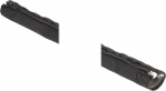Delock Geflechtschlauch - 1 m - Schwarz