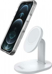 OtterBox MagSafe - wireless charging desk stand, white