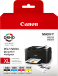 Canon PGI-1500XL B/C/M/Y - ink cartridge packaging, 4 color