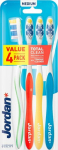 Jordan Toothbrush Total Clean medium 4szt