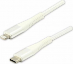 Kabel USB Logo USB-C - Lightning 2 m White