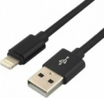 Cable USB EverActive USB-A - Lightning 1.2 m Czarny (CBB-1.2IB)