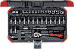 GEDORE red Socket Set 1/4" 33-pieces