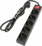 Power Strip Fiesta 5 sockets 1.5 m czarna (42042)
