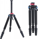 SIRUI R-4214E PRO CARBON FIBRE TRIPOD WITH GEARED CC