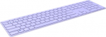 Rapoo E9800M - Kabellos - RF Wireless + Bluetooth - QWERTZ - Lila