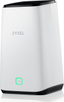 Zyxel FWA510 WiFi router Multi-Gigabit Ethernet Tri-Band (2.4 GHz / 5 GHz / 5 GHz) 5G Schwarz - Wei&szlig; (FWA-510-EU0102F)