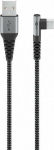 Wentronic Kabel USB Goobay USB-C - USB-A 1 m Szary