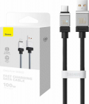 Kabel USB Baseus USB-A - USB-C 1 m Czarny (CAKW000601)