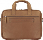 The Chesterfield Brand Calvi - computer bag 15.6" for a laptop, cognac