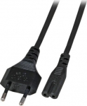 EFB Elektronik POWER CORD EU-C7 180 BLACK 5M, 2X0.75MM