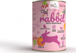 SYTA MICHA Rabbit with vegetables for puppy - wet dog food - 400g