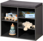 Kesper Shoe cabinet with seat, 5 compartments, MDF, Kesper