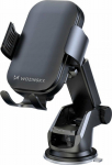 Wozinsky Wozinsky WUMID phone holder with inductive charger 15W on the car dashboard - czarny
