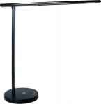 Valgusti UNILUX Diva, must; integreeritud LED lamp 7.4W, alusega D-15cm; H-42cm; USB-port ja QI-laadija