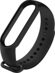 Devia Silicone Strap for Xiaomi Mi Band 5 / Mi Band 6 / Black